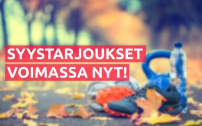 CrossGymin syystarjoukset!