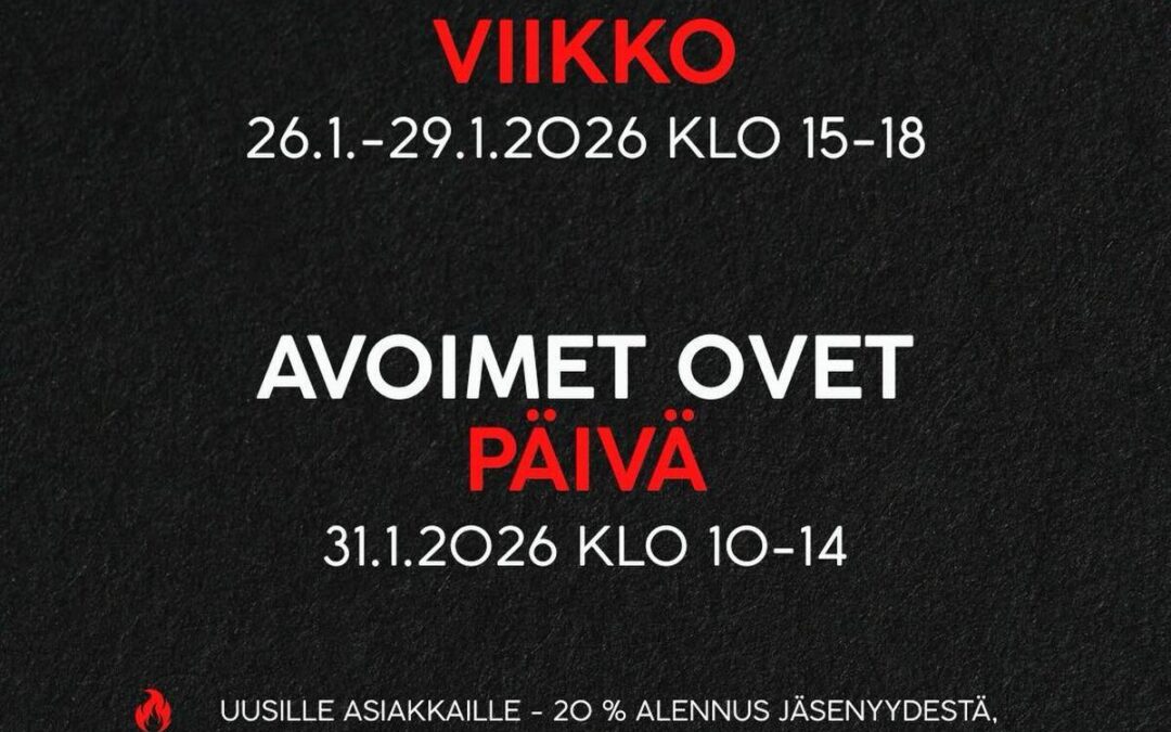 Avoimet ovet -viikko!