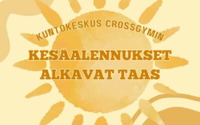 Kesäalennukset ovat täällä taas!