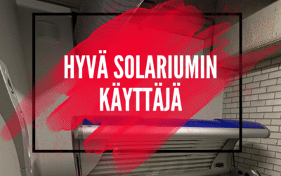 Muutoksia solariumin käyttöön!